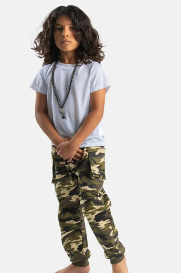 Gael pants camouflage print - Image 3