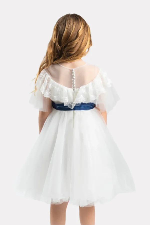 Alice dress white tulle - Image 3